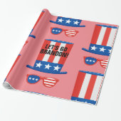 LASS UNS BRANDON GEHEN! PAPIER GESCHENKPAPIER (Ungerollt)