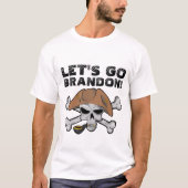 LASS UNS BRANDON GEHEN! PIRATE-T - SHIRT (Vorderseite)