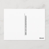 LASS UNS BRANDON GEHEN! POSTKARTEN (Rückseite)