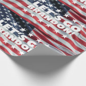 LASS UNS BRANDON GEHEN! [Schriftart 1] Geschenkpap Geschenkpapier (Ecke)