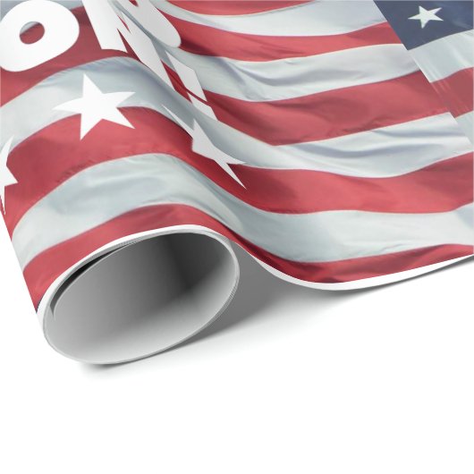 LASS UNS BRANDON GEHEN! [Schriftart 1] Geschenkpap Geschenkpapier (Rolleneckpunkt)