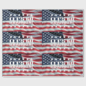 LASS UNS BRANDON GEHEN! [Schriftart 3] Geschenkpap Geschenkpapier (Flach)