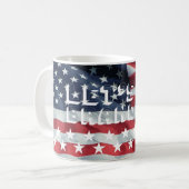 LASS UNS BRANDON GEHEN! [Schriftart 4] Klassische  Kaffeetasse (Vorderseite Links)