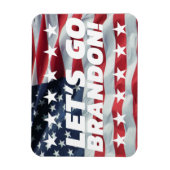 LASS UNS BRANDON GEHEN! [Schriftart 5] Flexibles F Magnet (Vertikal)