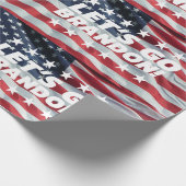 LASS UNS BRANDON GEHEN! [Schriftart 5] Geschenkpap Geschenkpapier (Ecke)