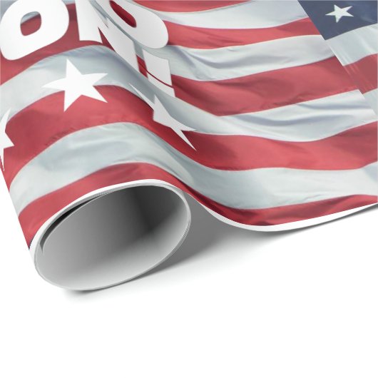 LASS UNS BRANDON GEHEN! [Schriftart 5] Geschenkpap Geschenkpapier (Rolleneckpunkt)