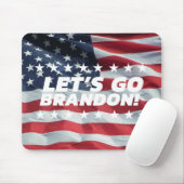 LASS UNS BRANDON GEHEN! [Schriftart 5] Mausklick Mousepad (Mit Mouse)