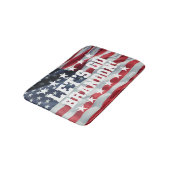 LASS UNS BRANDON GEHEN! [Schriftart 6] Bath Matts Badematte (Schrägansicht)