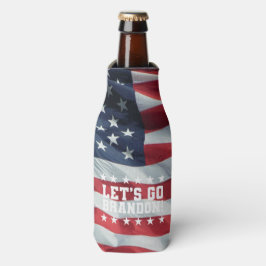 LASS UNS BRANDON GEHEN! [Schriftart 6] Flasche Coo Flaschenkühler