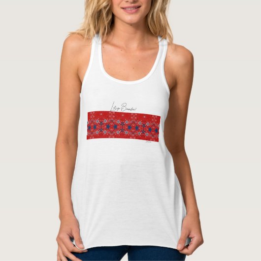 Lass uns Brandon gehen! Tank Top (Vorderseite)