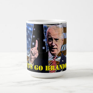 Lass uns Brandon gehen! Tasse
