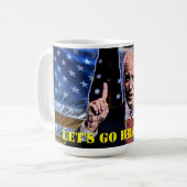 Lass uns Brandon gehen! Tasse (Vorderseite Links)