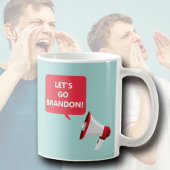 Lass uns Brandon gehen! Tasse