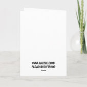 LASS UNS BRANDON GEHEN! TRUMP CHRISTMAS CARDS KARTE (Rückseite)