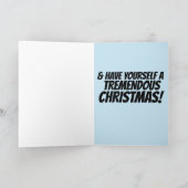 LASS UNS BRANDON GEHEN! TRUMP CHRISTMAS CARDS KARTE (Innenseite)