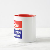Lass uns Brandon Impeach Biden gehen, dann Harris Tasse (Zentrum)