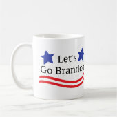 Lass uns Brandon-Kaffee-Tasse machen Kaffeetasse (Links)