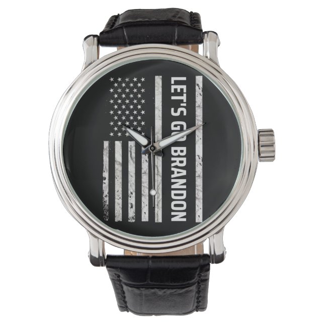 Lass uns Brandon losgehen Armbanduhr (Vorderseite)