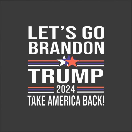 Lass uns Brandon losgehen Aufkleber (Vorderseite)