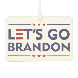 Lass uns Brandon losgehen Autolufterfrischer
