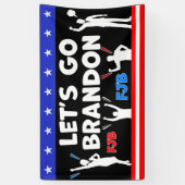 Lass uns Brandon losgehen Banner (Vertikal)