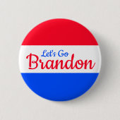 Lass uns Brandon losgehen Button (Vorderseite)