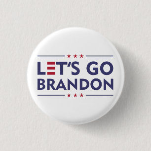 Lass uns Brandon losgehen Button