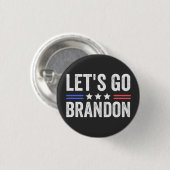 Lass uns Brandon losgehen Button (Vorne & Hinten)