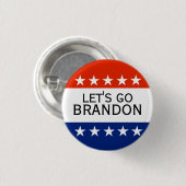 Lass uns Brandon losgehen Button (Vorne & Hinten)