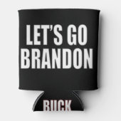 Lass uns Brandon losgehen Dosenkühler (Vorderseite)