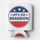 Lass uns Brandon losgehen Dosenkühler (Rückseite)