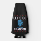 Lass uns Brandon losgehen Flaschenkühler (Vorderseite)