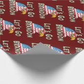 Lass uns Brandon losgehen Geschenkpapier (Ecke)