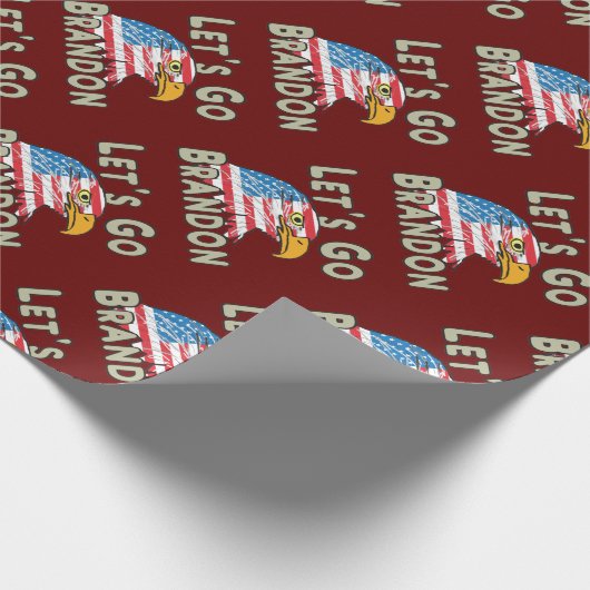 Lass uns Brandon losgehen Geschenkpapier (Ecke)