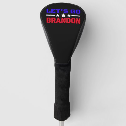 Lass uns Brandon losgehen Golf Headcover (Vorderseite)