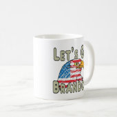 Lass uns Brandon losgehen Kaffeetasse (VorderseiteRechts)