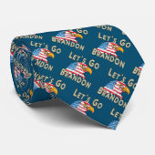 Lass uns Brandon losgehen Krawatte (Gerollt)