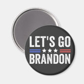 Lass uns Brandon losgehen Magnet (Vorderseite/Rückseite)