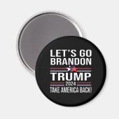 Lass uns Brandon losgehen Magnet (Vorderseite/Rückseite)