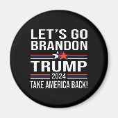 Lass uns Brandon losgehen Magnet (Vorne)