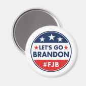 Lass uns Brandon losgehen Magnet (Vorderseite/Rückseite)