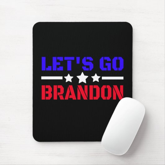 Lass uns Brandon losgehen Mousepad (Mit Mouse)