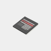 Lass uns Brandon losgehen Post-it Klebezettel (angewinkelt)