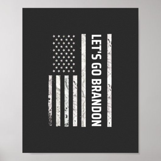 Lass uns Brandon losgehen Poster (Vorne)