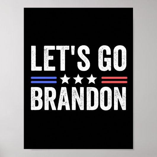 Lass uns Brandon losgehen Poster (Vorne)