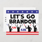Lass uns Brandon losgehen Postkarte (Vorne/Hinten)