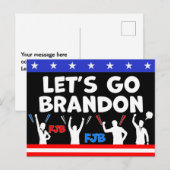 Lass uns Brandon losgehen Postkarte (Vorne/Hinten)