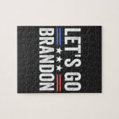 Lass uns Brandon losgehen Puzzle (Horizontal)