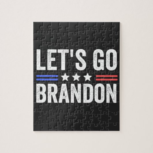 Lass uns Brandon losgehen Puzzle (Vertikal)