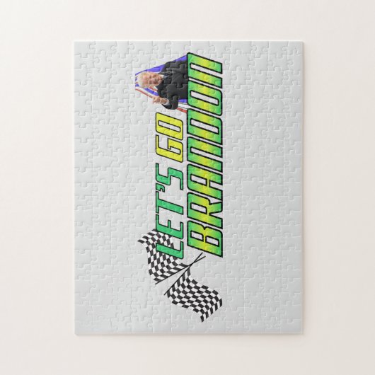 Lass uns Brandon losgehen Puzzle (Vertikal)